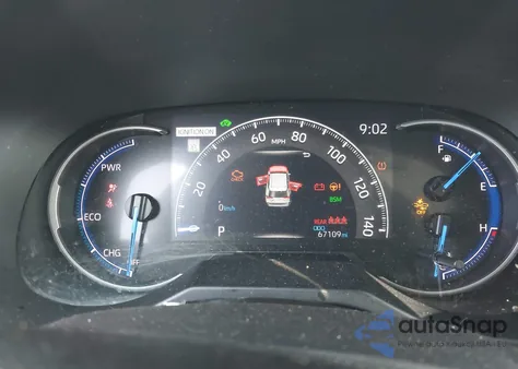 2022 Toyota Rav4 Hybrid Xse из США, поврежденный, VIN JTME6RFV4ND535795